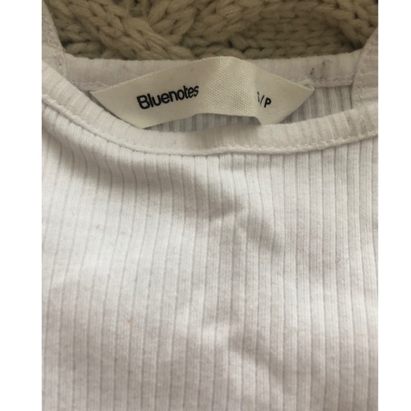 Ribbed White Bodysuit - Picture 3 of 4